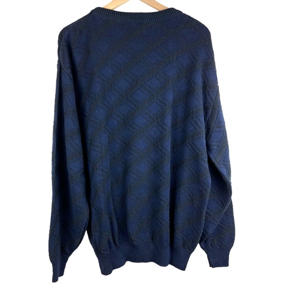 Vintage Sweater Mens Large Cypress Links Knit Pullover 90s Y2K Grandpa NWT - Picture 2 of 9
